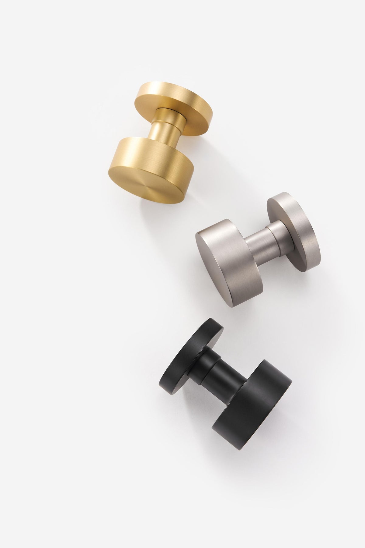 Alfie Solid Brass Door Knob | Gold