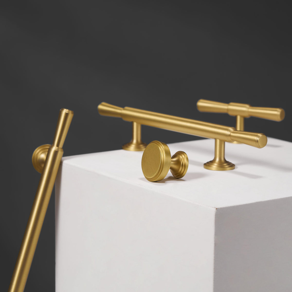 Soleil Solid Brass Handle | Gold XS - L