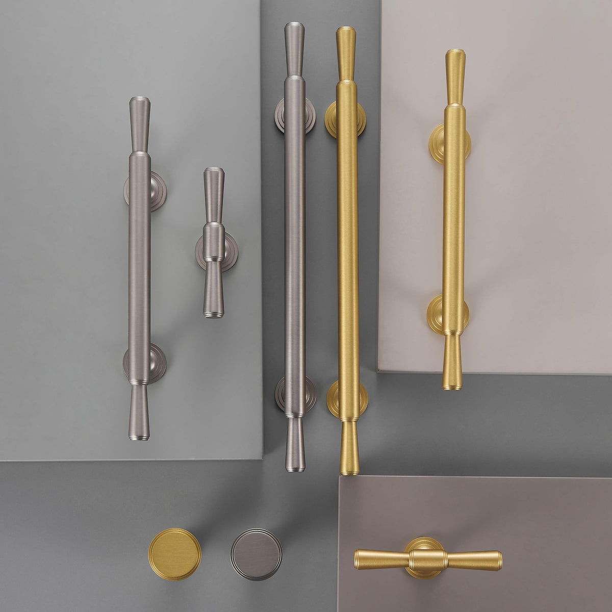 Soleil Solid Brass Handle | Gold XS - L