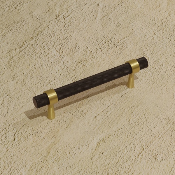 Bevan Solid Brass Handle Black And Gold Xs Xl Passio Interiors