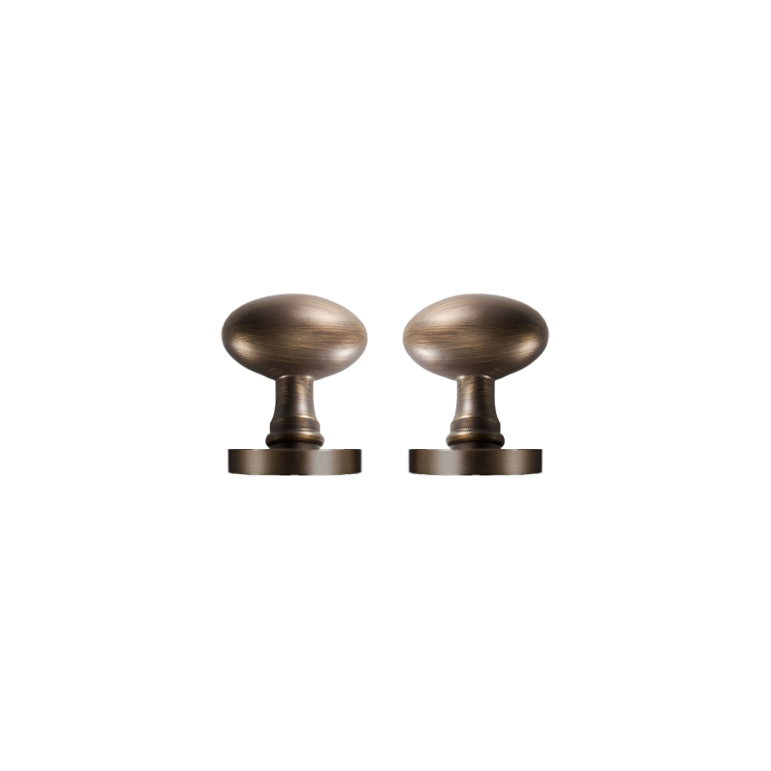 Velasco Solid Brass Door Knob | Bronze
