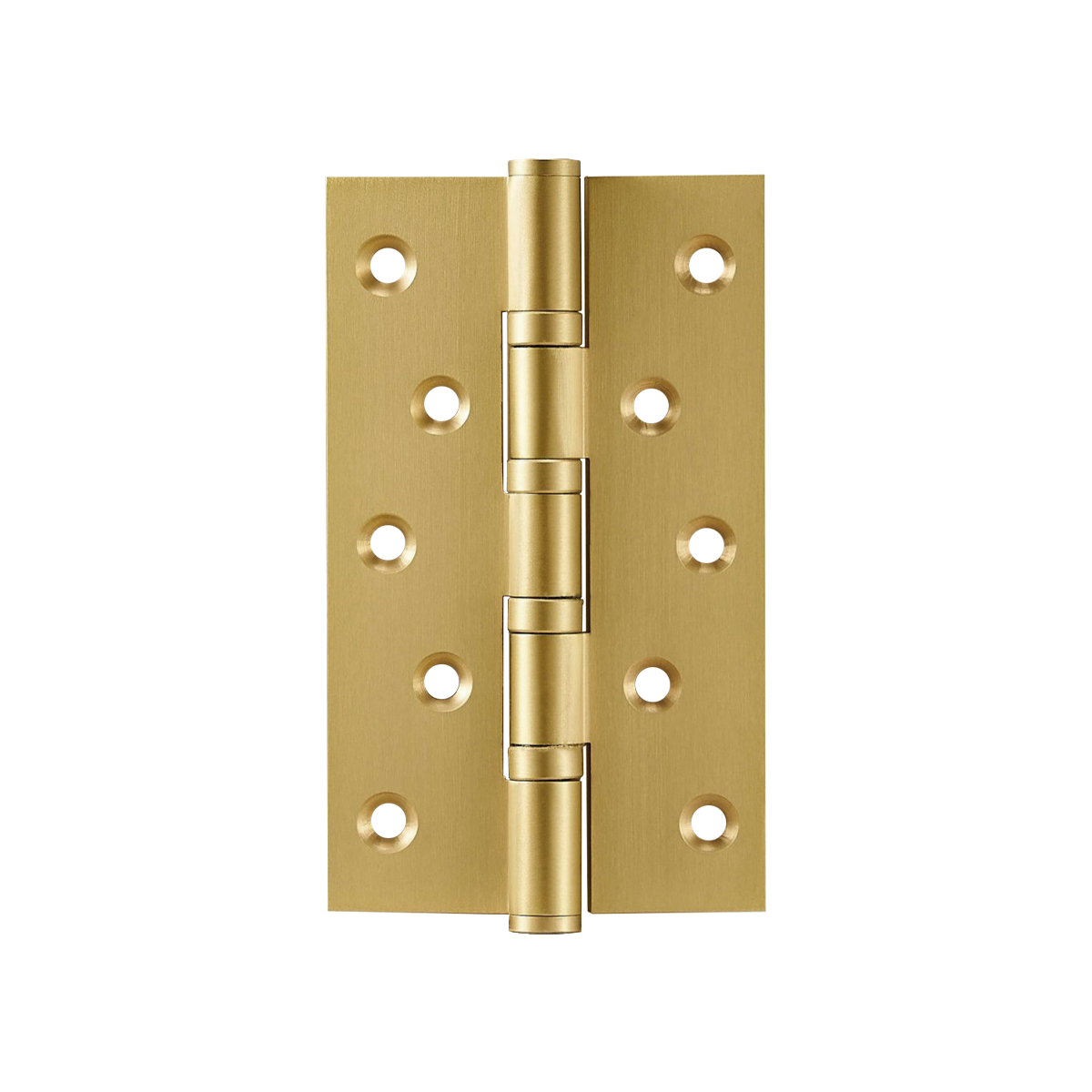 Smooth Solid Brass Butt Hinge | Gold S - M
