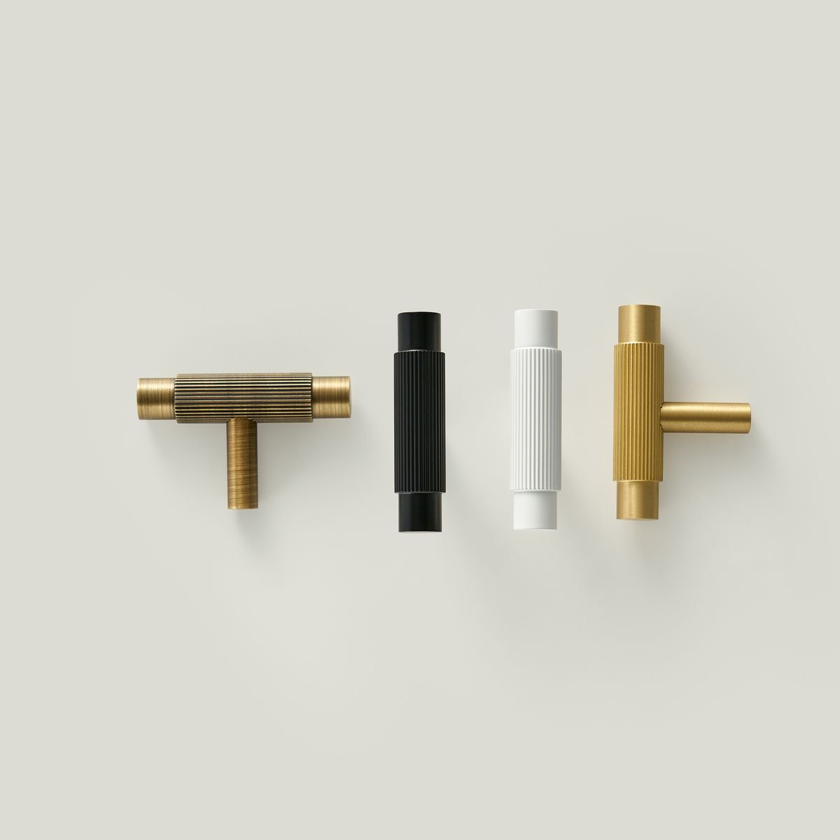 Alto Solid Brass Handle | Black