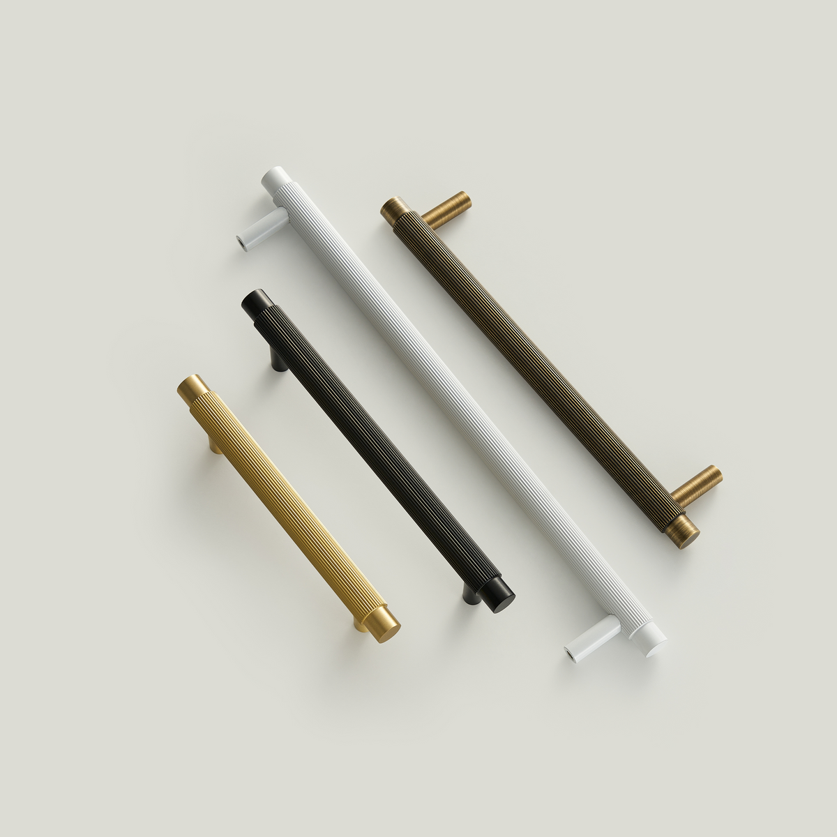 Alto Solid Brass Handle | Bronze