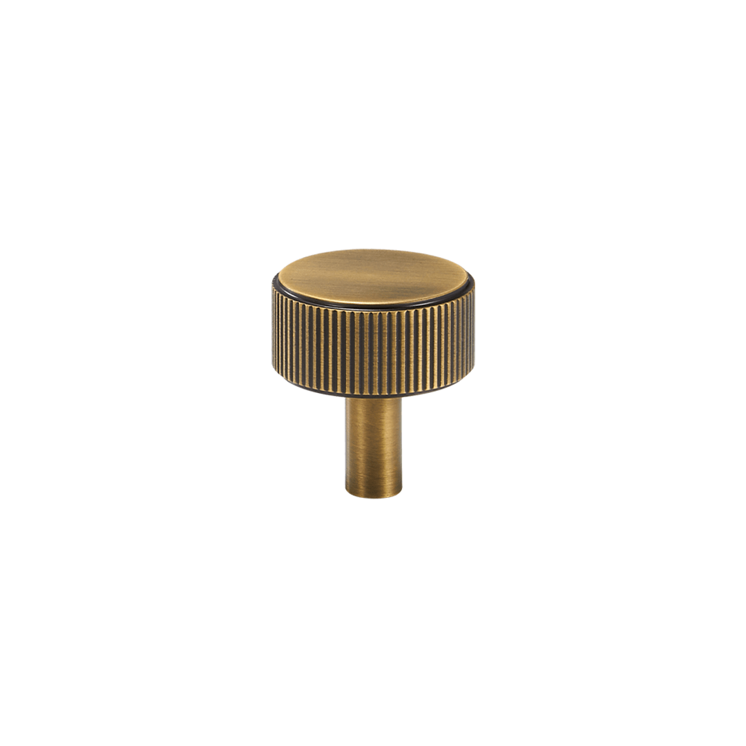 Antique Bronze Solid Brass Turn Knob For Lamp Switch - New Old Stock 21007BJB
