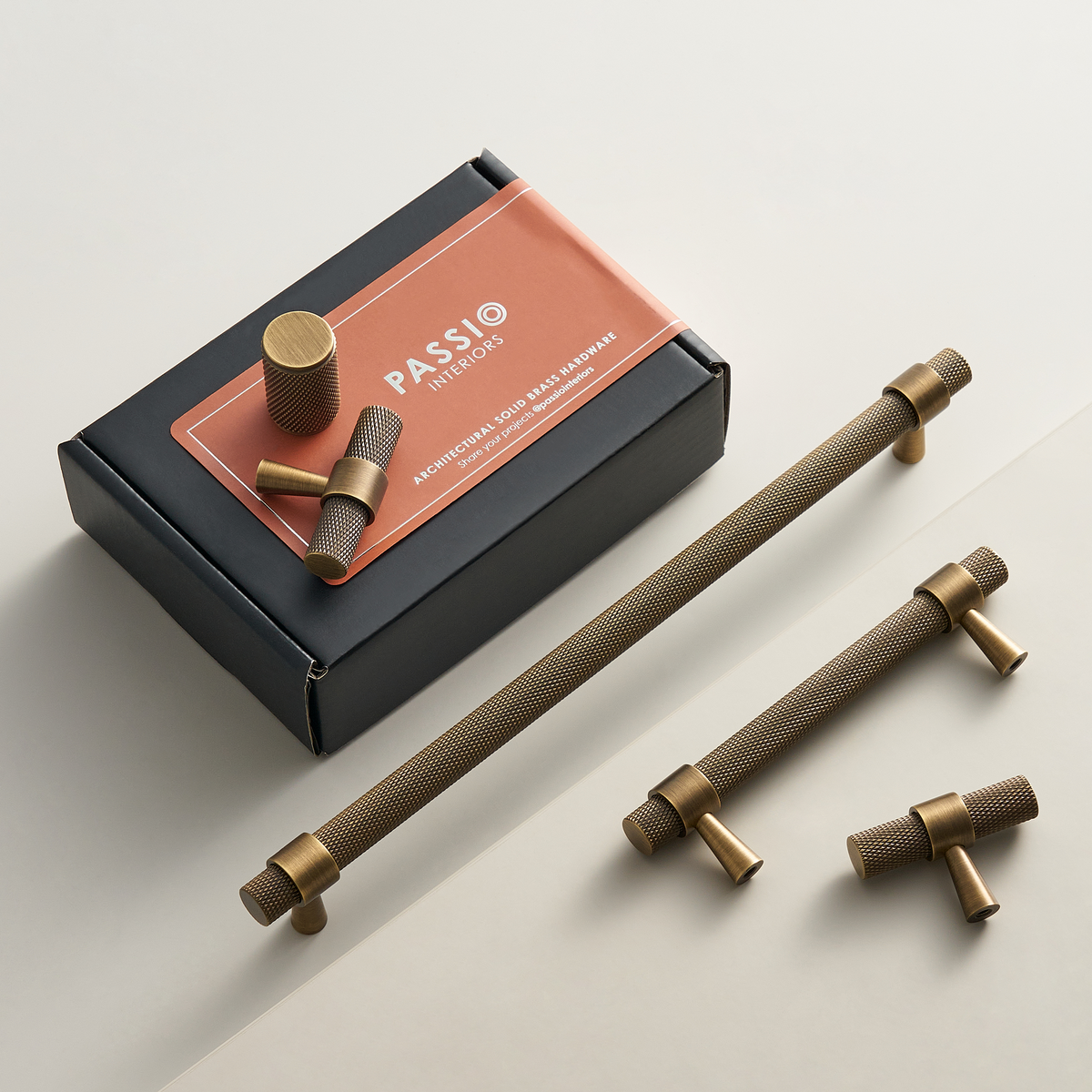 Bevan Solid Brass Handle | Bronze