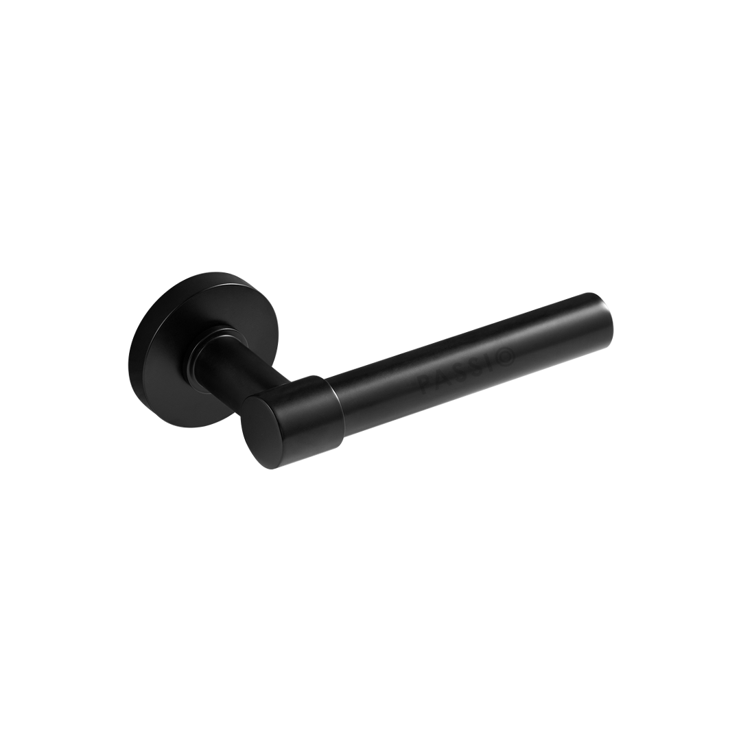 Dylan Solid Brass Door Lever | Black