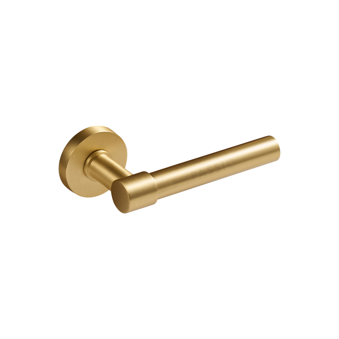 Dylan Solid Brass Door Lever | Gold