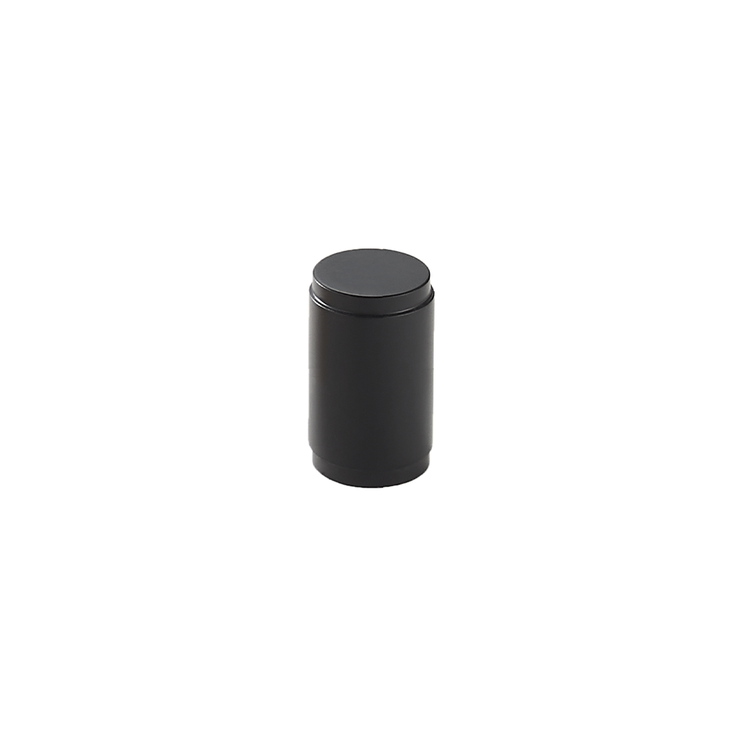 Eaton Solid Brass Furniture Knob | Black