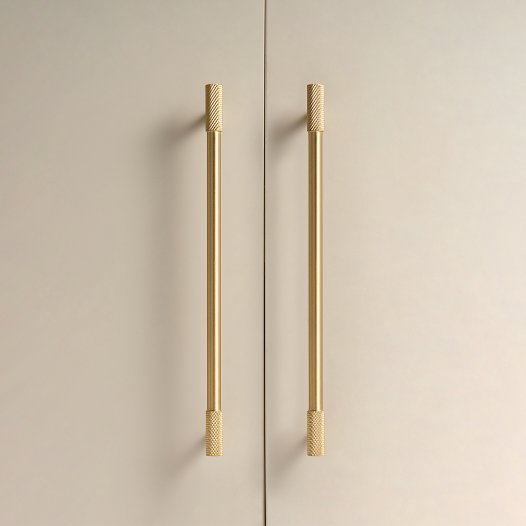 Orson Collection Handles Solid Brass Cabinet Handles | Brass Cupboard Handles - Passio Interiors