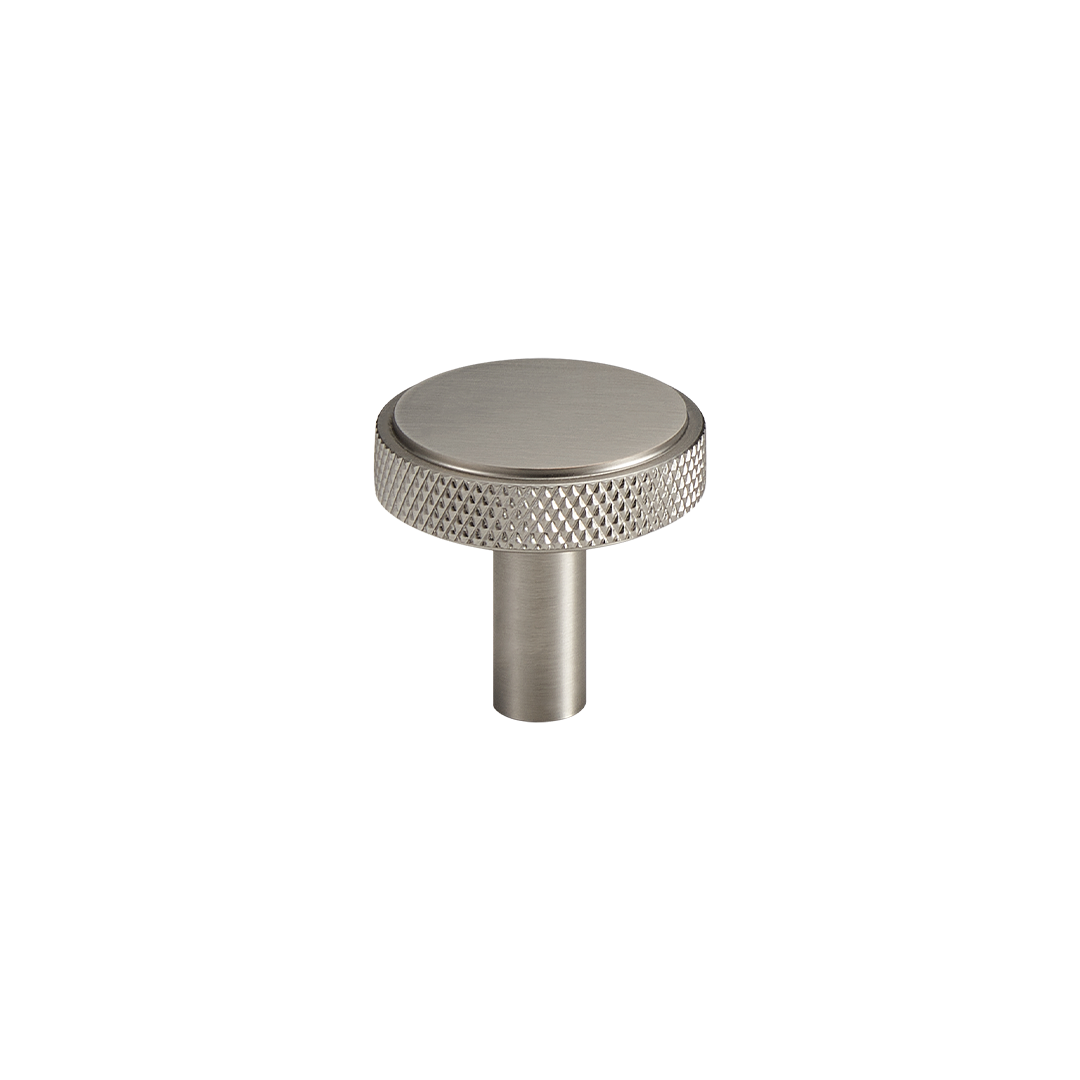 Hans Solid Brass Knob | Satin Nickel