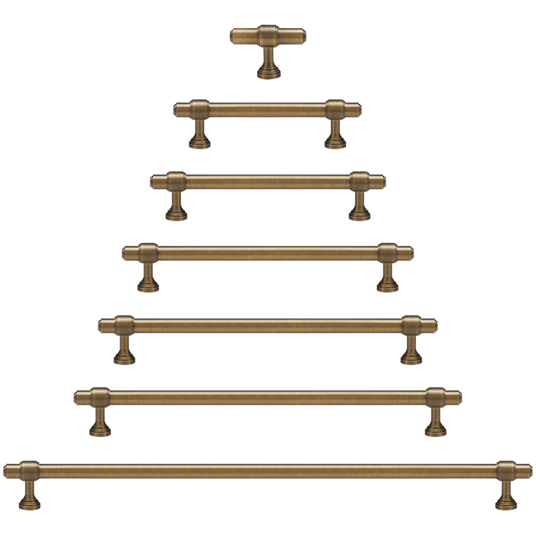 Orson Collection Handles Orson Brass Handle - Passio Interiors
