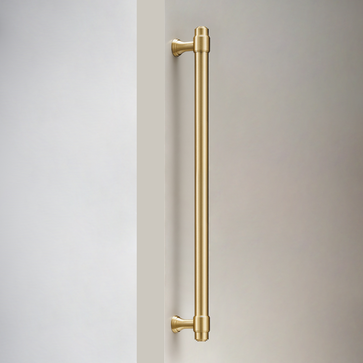 Orson Single-Sided Solid Brass Entry / Appliance Pull | Satin Brass