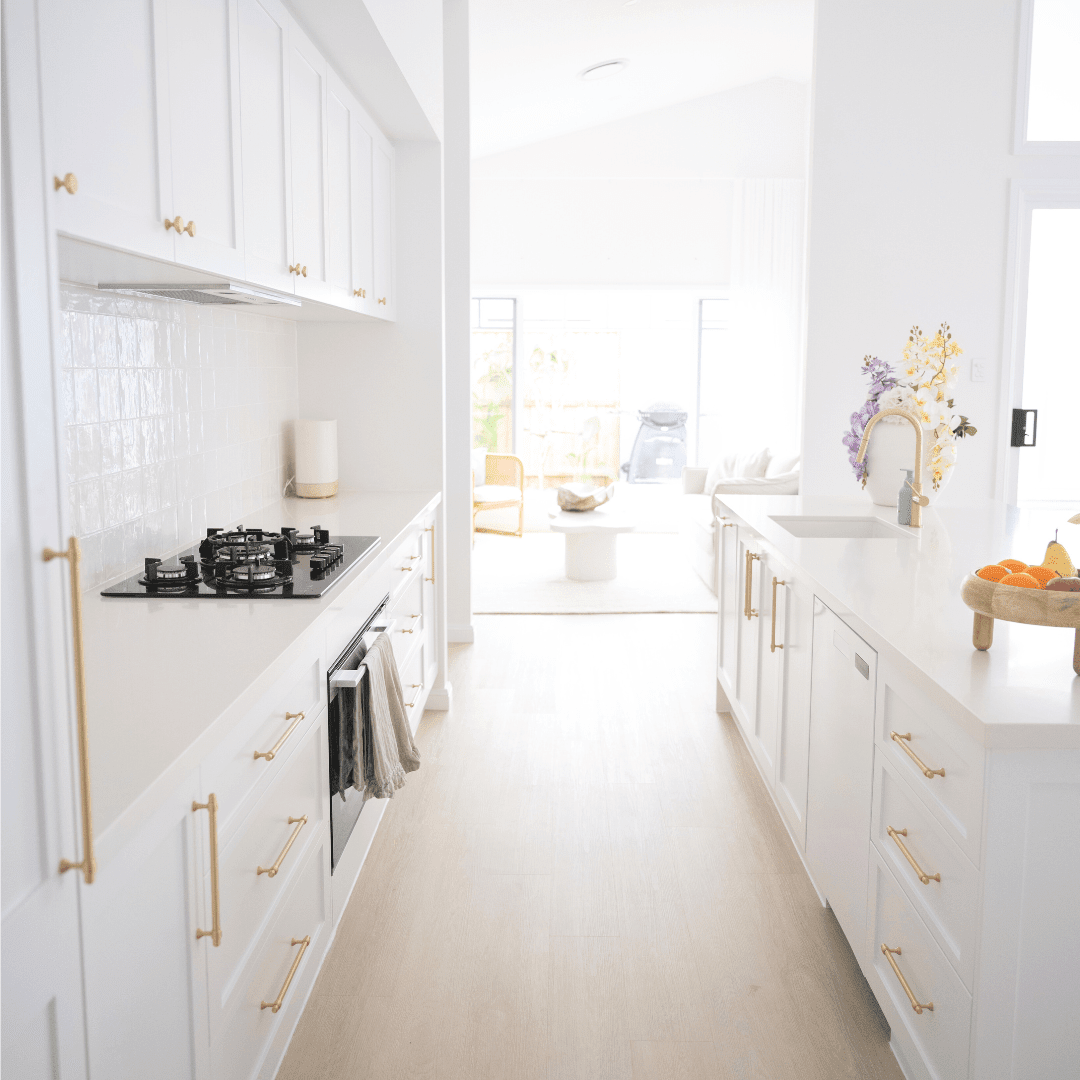 Orson Solid Brass Handle | Raw Brass - Passio Interiors