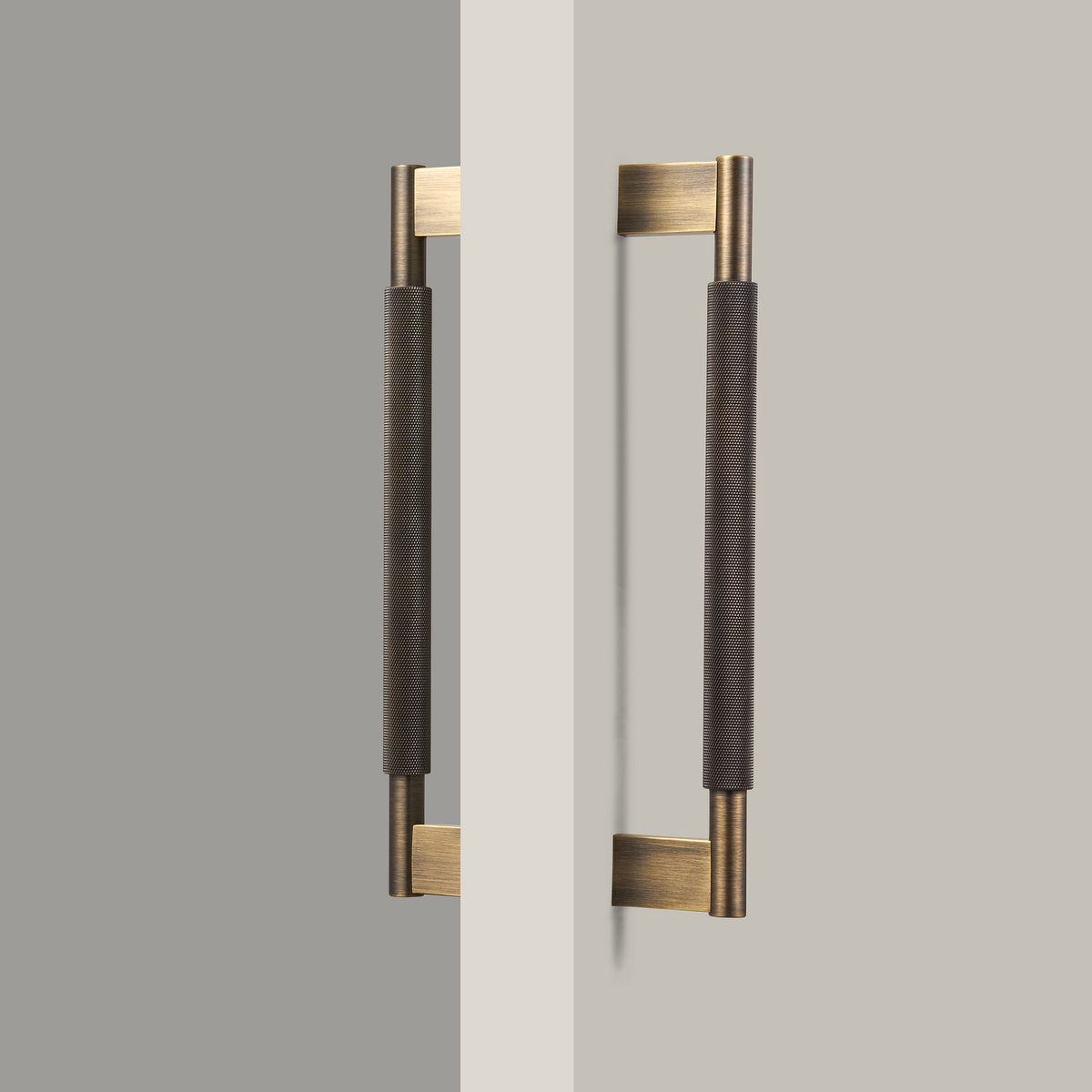 Pedro Double-Sided Solid Brass Door Pull | Bronze L - XL