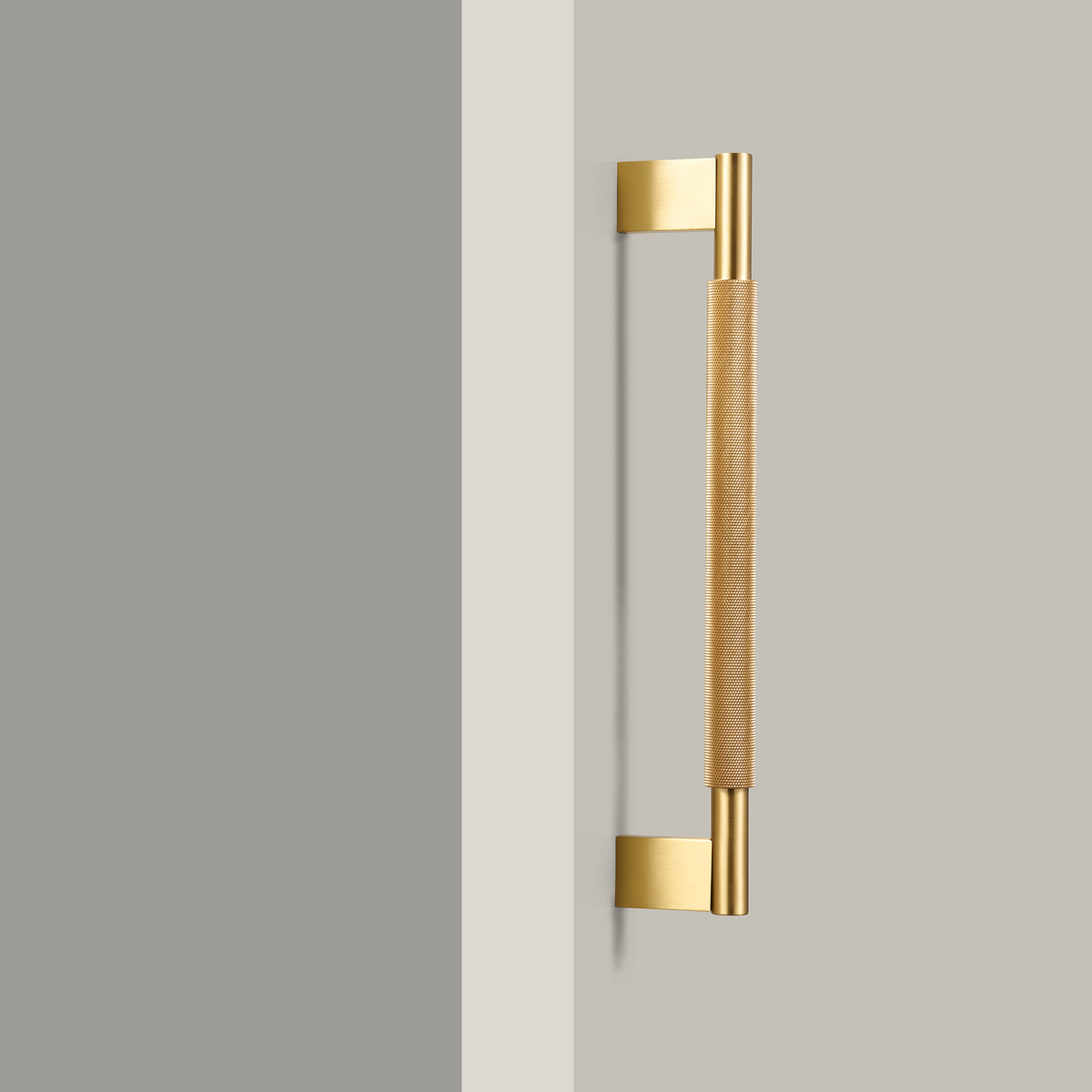 Pedro Single-Sided Solid Brass Door Pull | Satin Brass L - XL