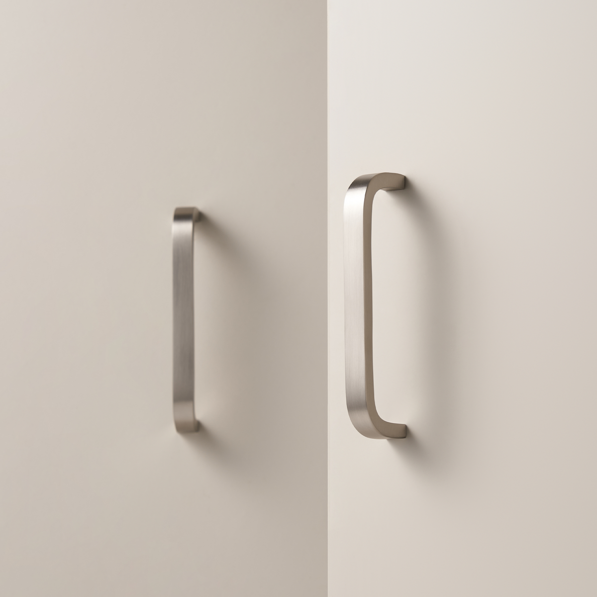 Sora Solid Brass Handle | Satin Nickel