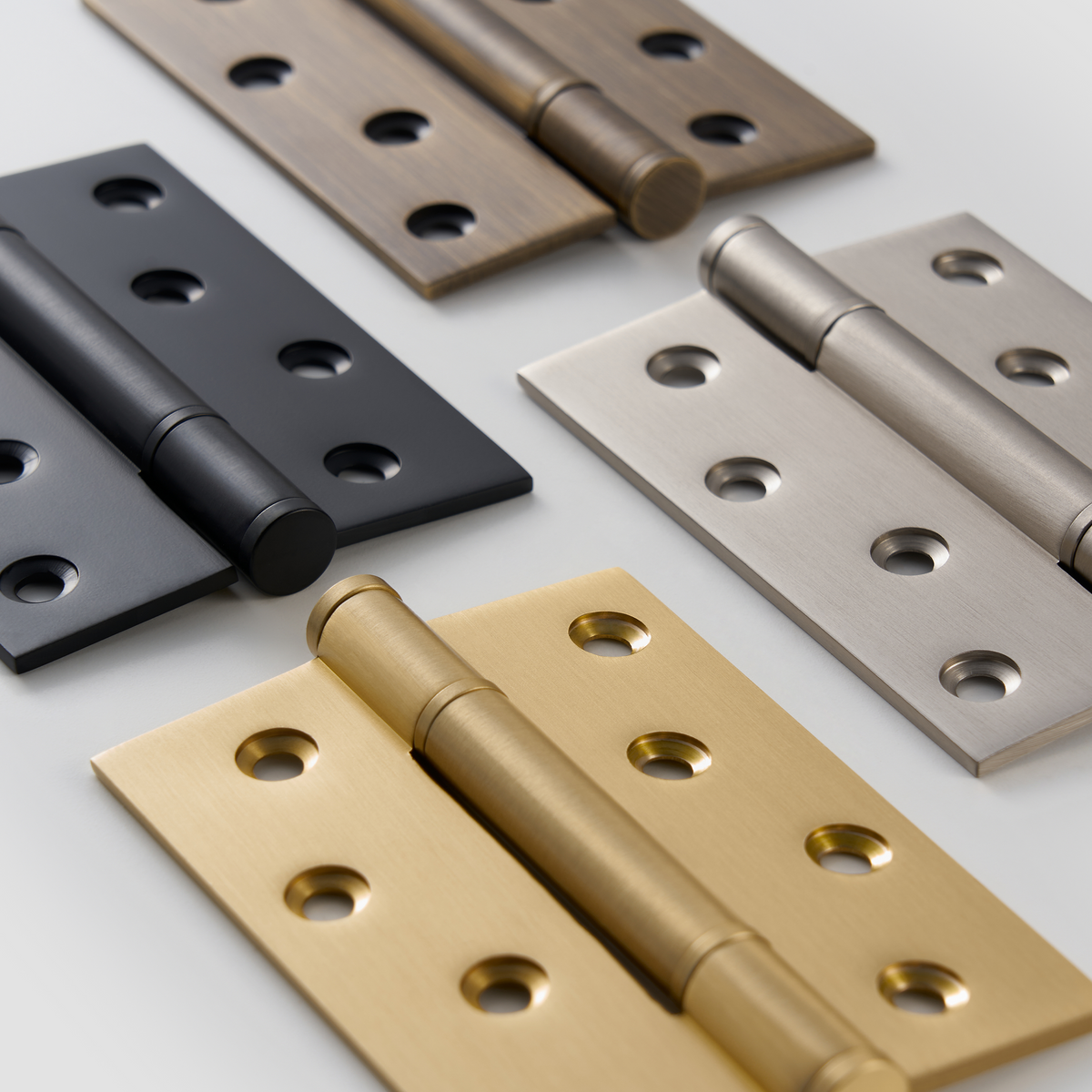 Solid Brass Hinge I | Bronze