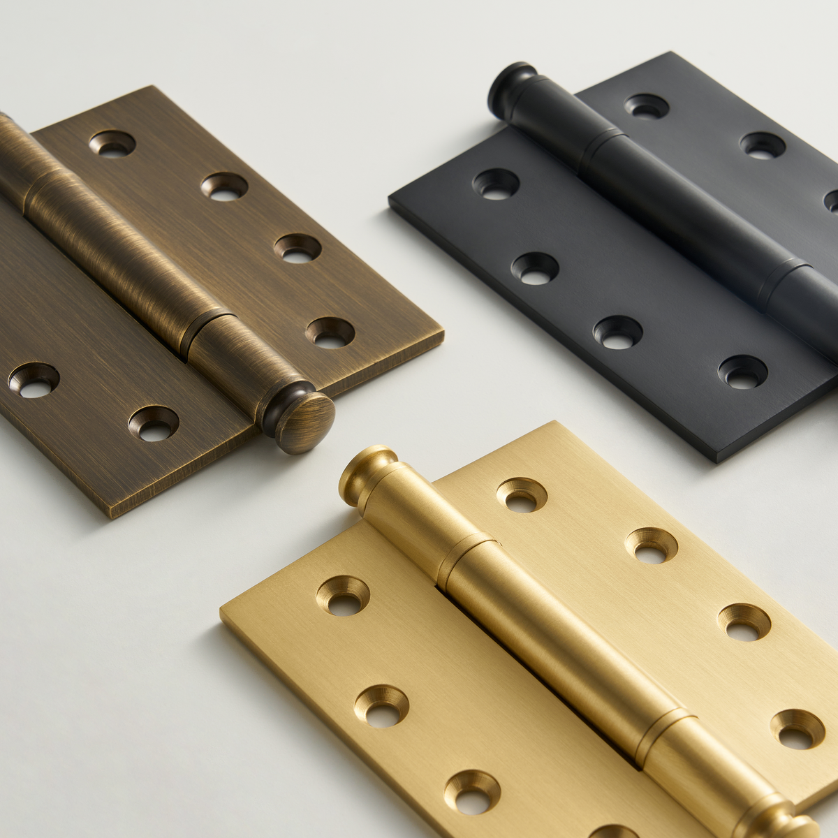 Solid Brass Hinge II | Bronze