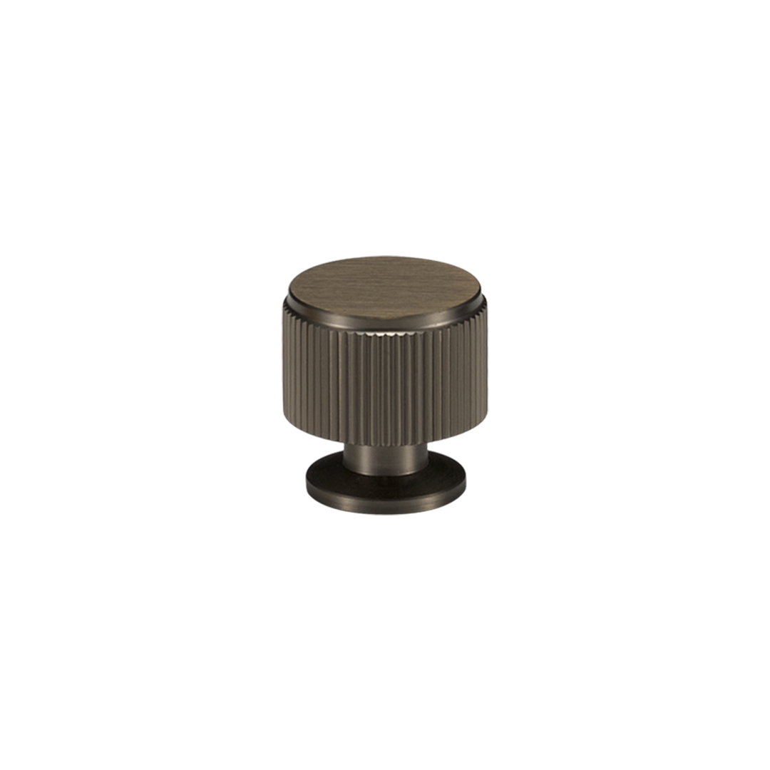 Vexel Solid Brass Knob | Gunmetal