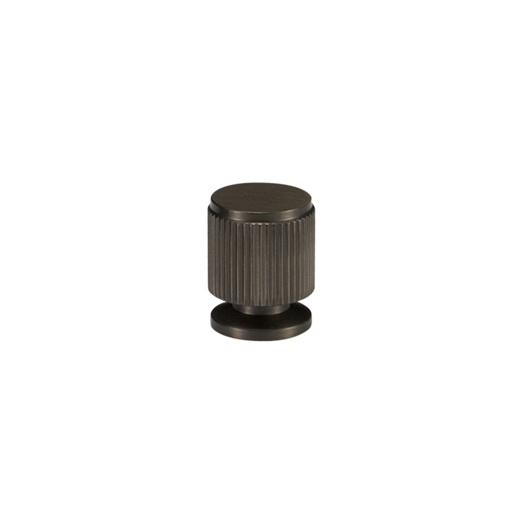 Vexel Solid Brass Knob | Gunmetal