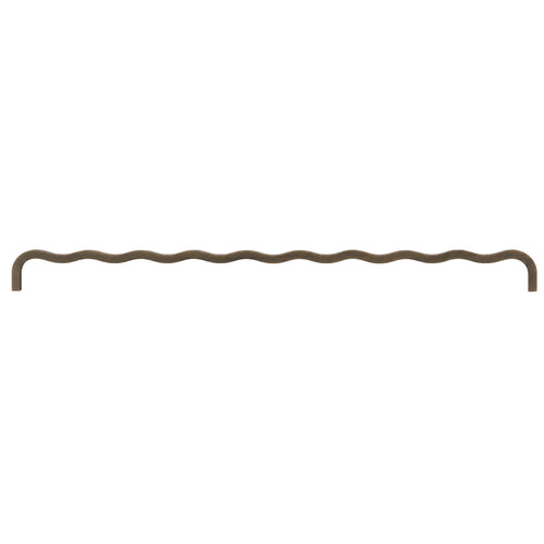 Wavey Solid Brass Handle | Bronze - Passio Interiors