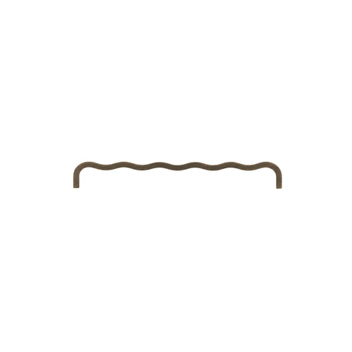 Wavey Solid Brass Handle | Bronze - Passio Interiors