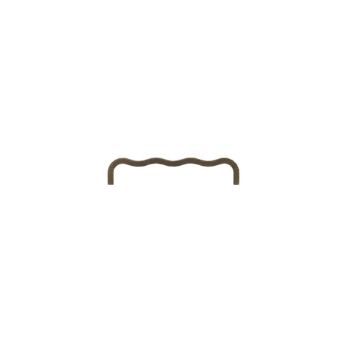 Wavey Solid Brass Handle | Bronze - Passio Interiors