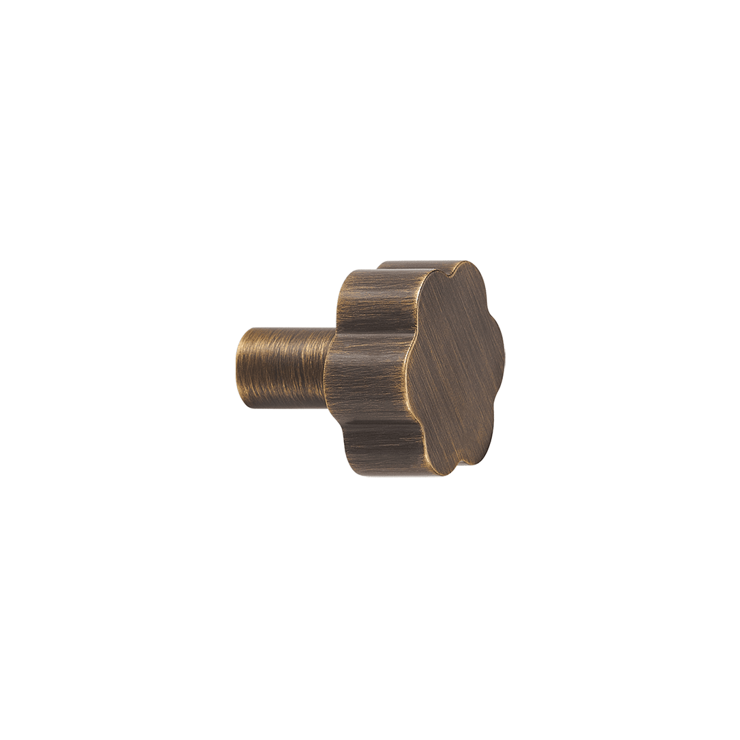 Wavey Solid Brass Hook | Bronze - Passio Interiors