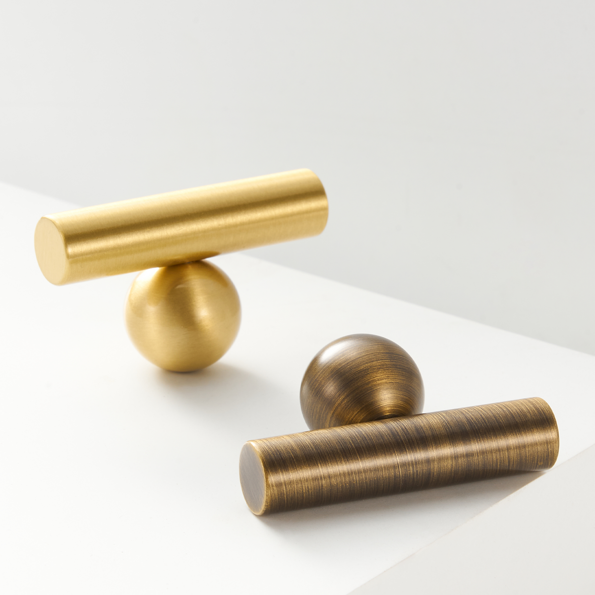 Cassia Solid Brass Handle | Bronze XS - XXL