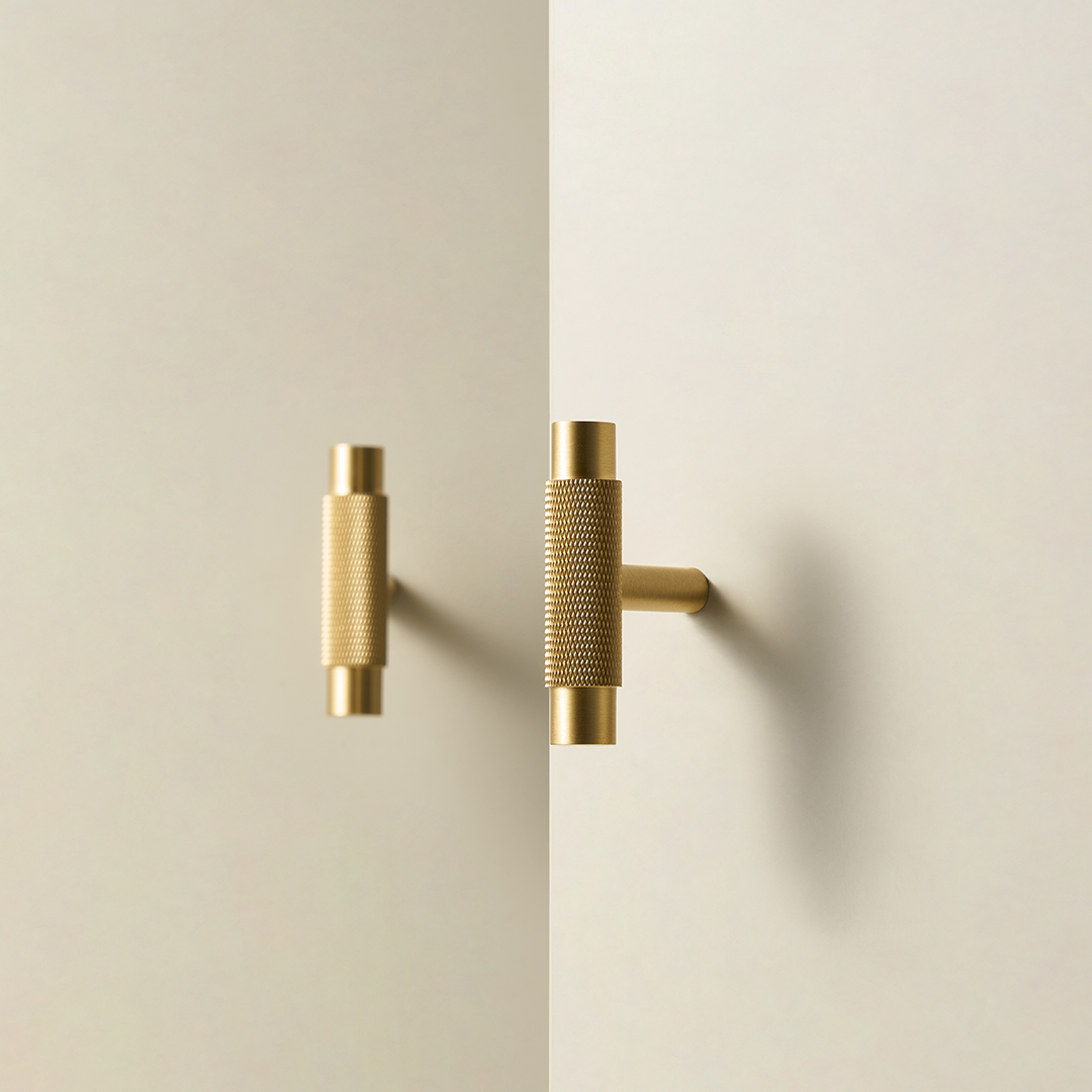 Cruz Solid Brass Handle | Gold