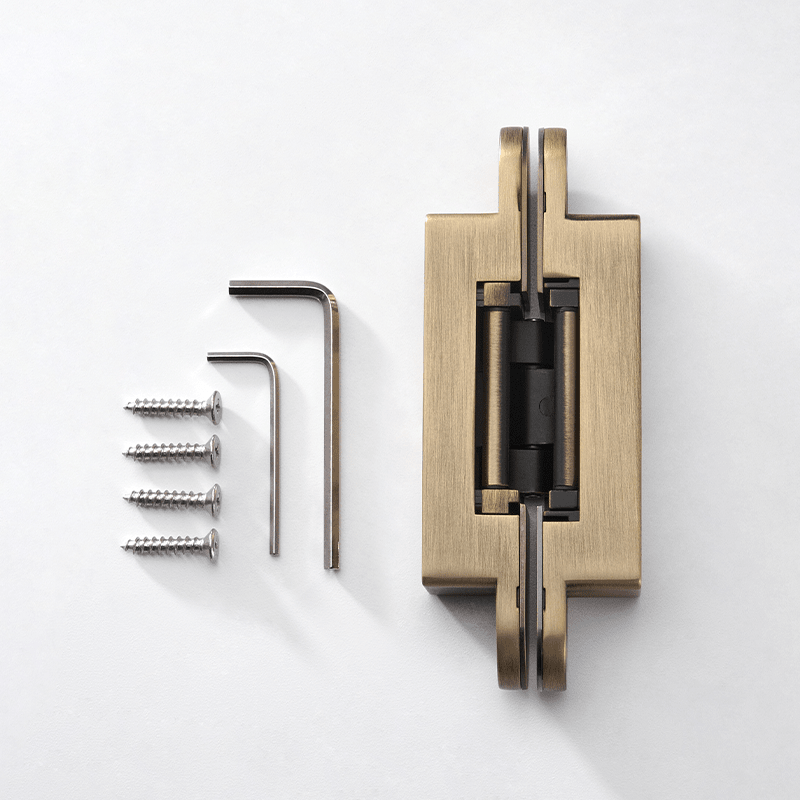 Invisible Concealed Hinge | Gunmetal - Passio Interiors