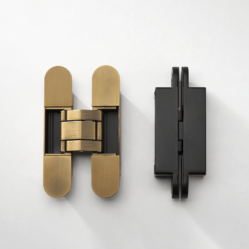 Invisible Concealed Hinge | Gunmetal - Passio Interiors