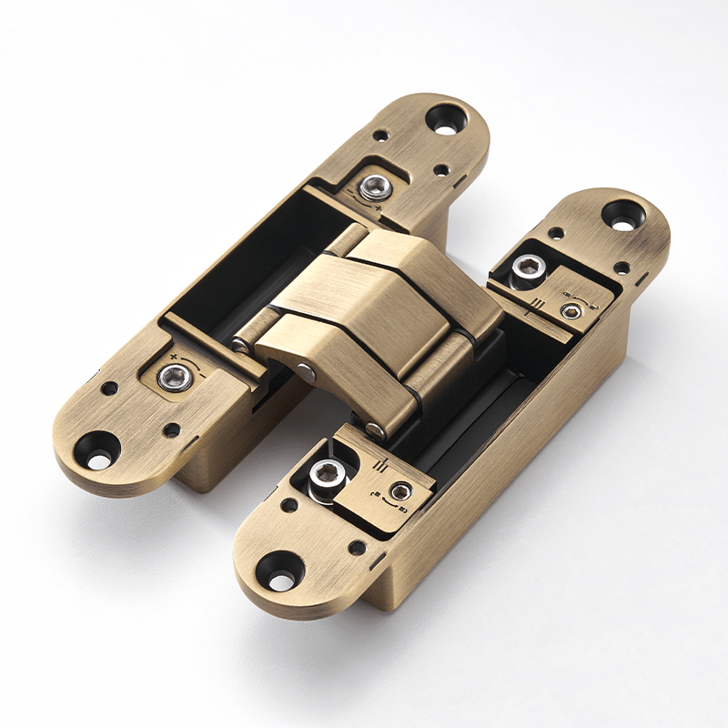 Invisible Concealed Hinge | Gunmetal - Passio Interiors