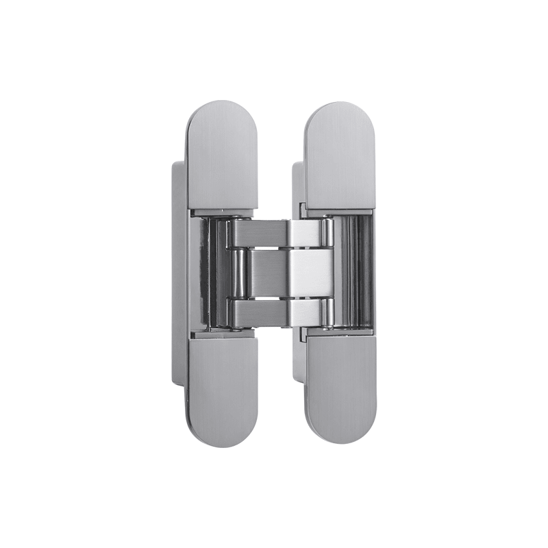 Invisible Concealed Hinge | Satin Nickel - Passio Interiors