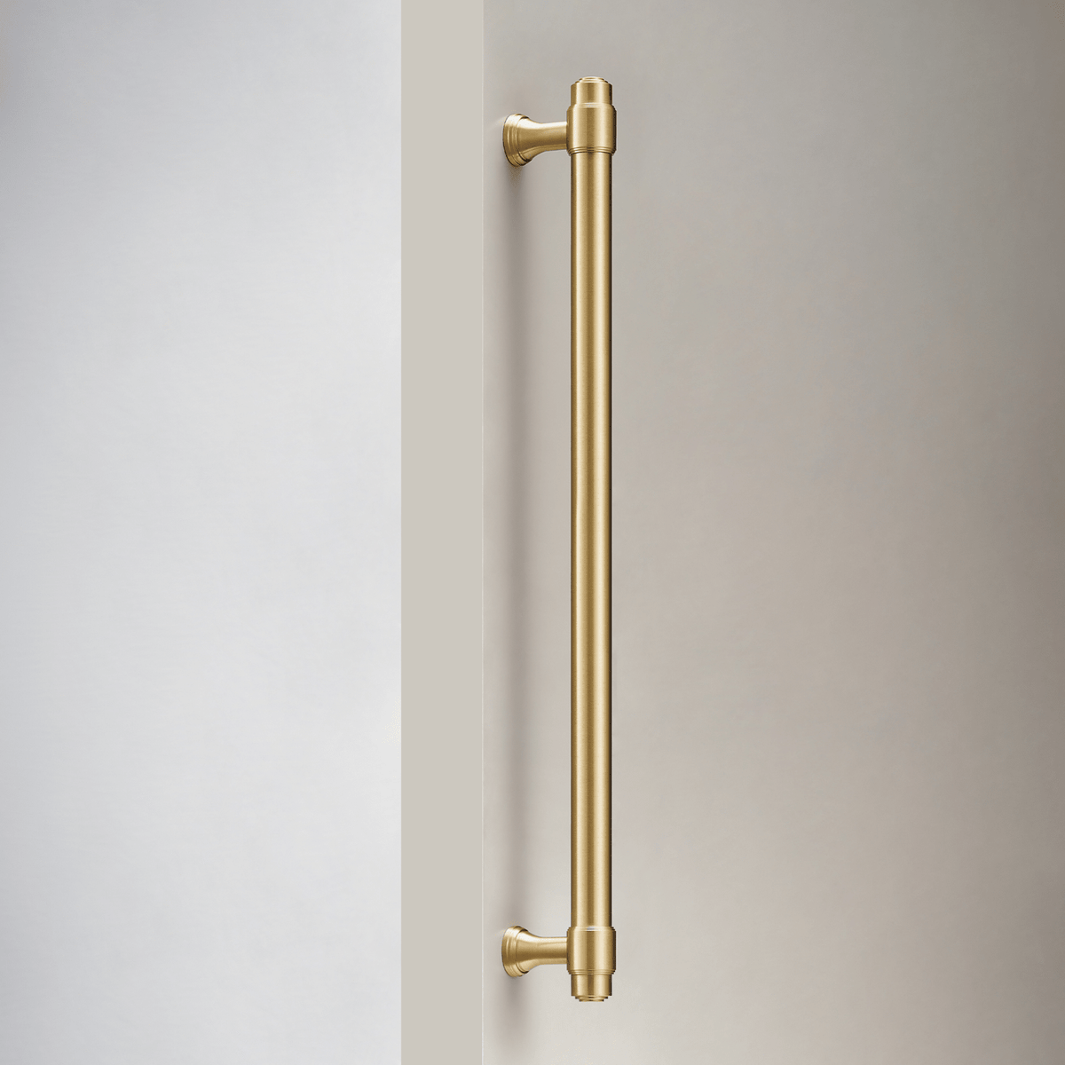 Orson Single-Sided Solid Brass Entry / Appliance Pull | Satin Brass - Passio Interiors