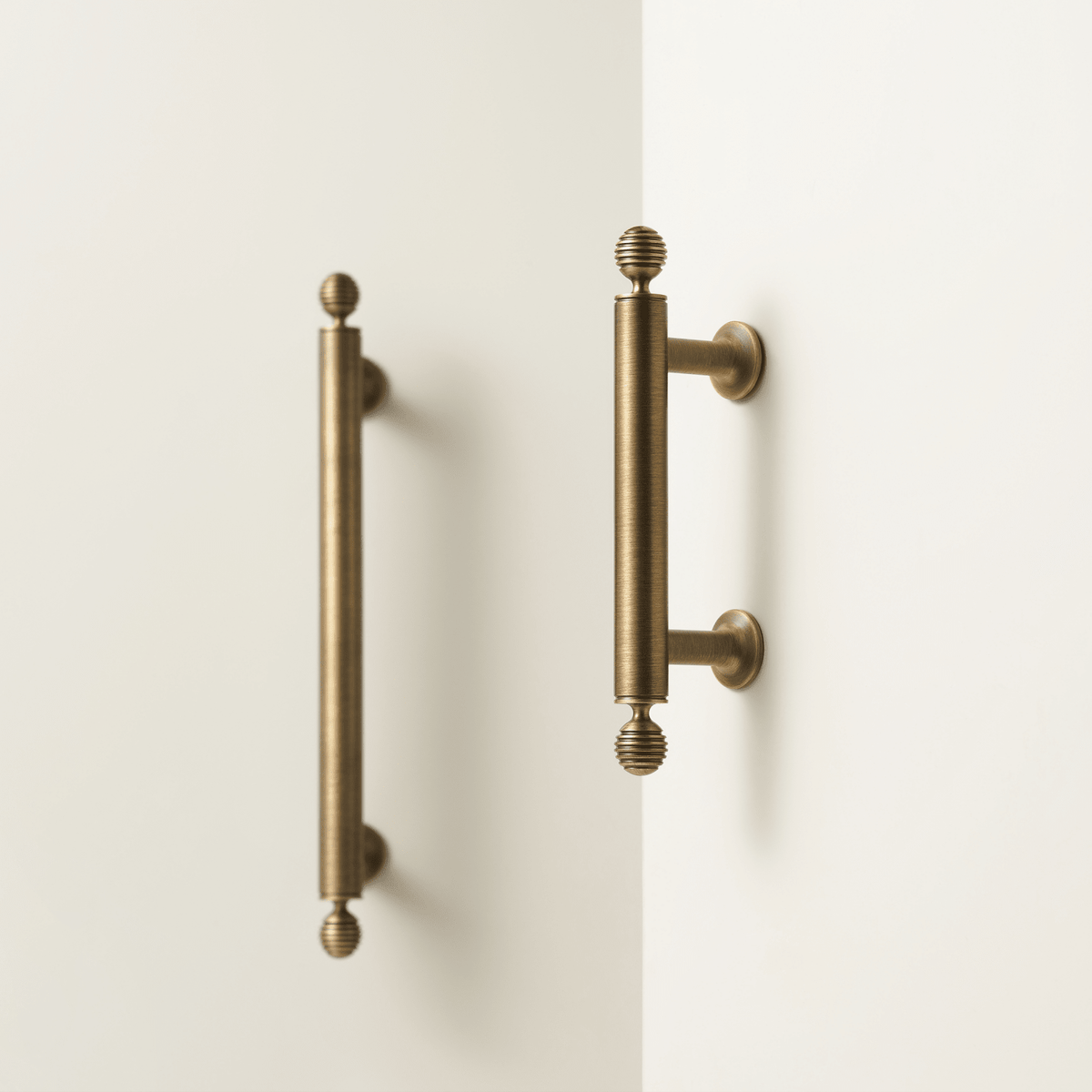 Renzo Solid Brass Handle | Bronze - Passio Interiors