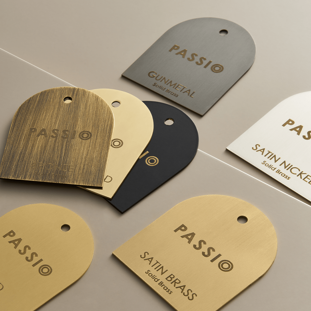 Gold Disk Sample Brass Sample Disc | Gold - Passio Interiors