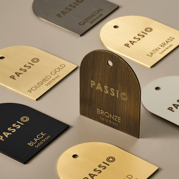 Sample Discs Brass Sample Disc | 7 Pack - Passio Interiors