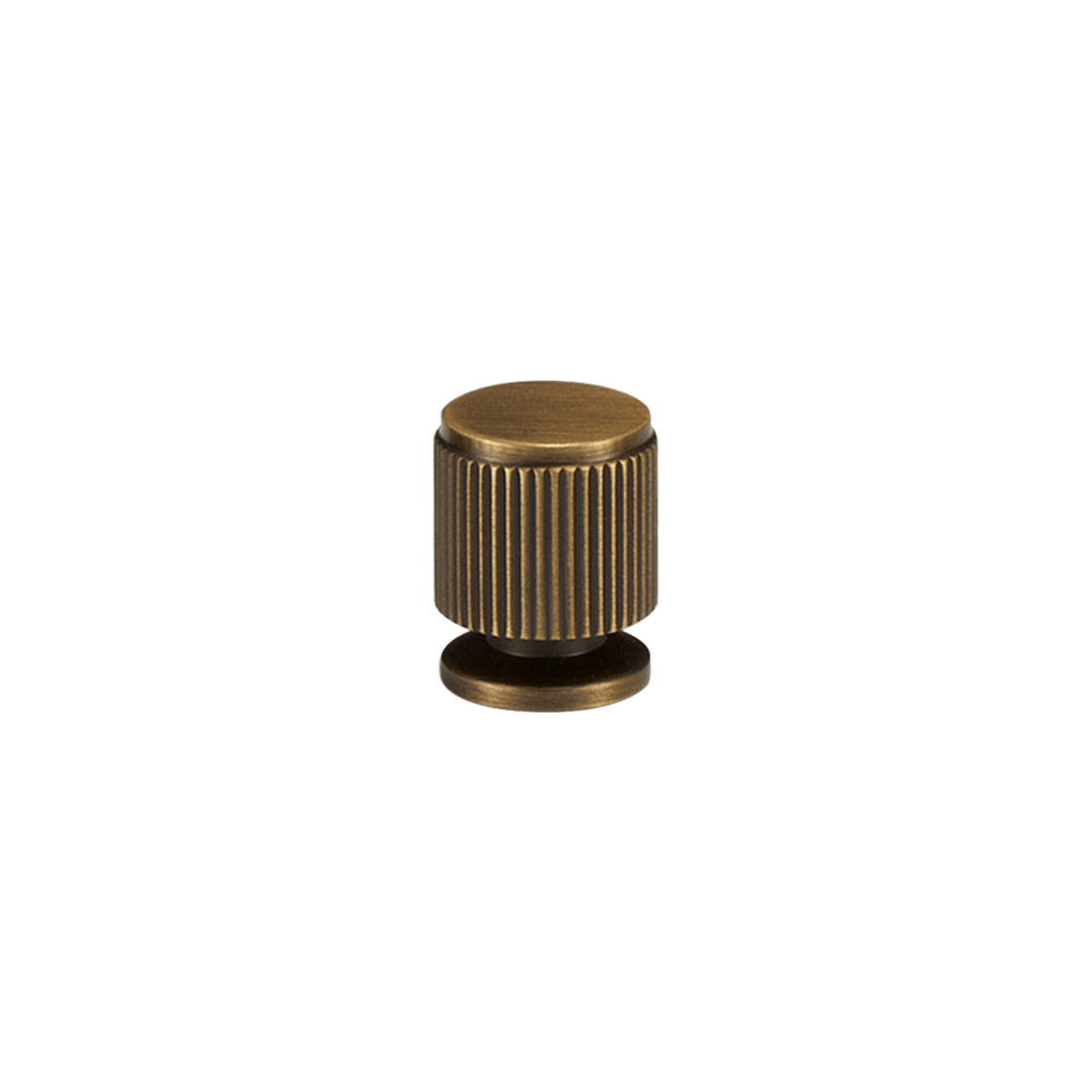 Vexel Solid Brass Knob | Bronze - Passio Interiors