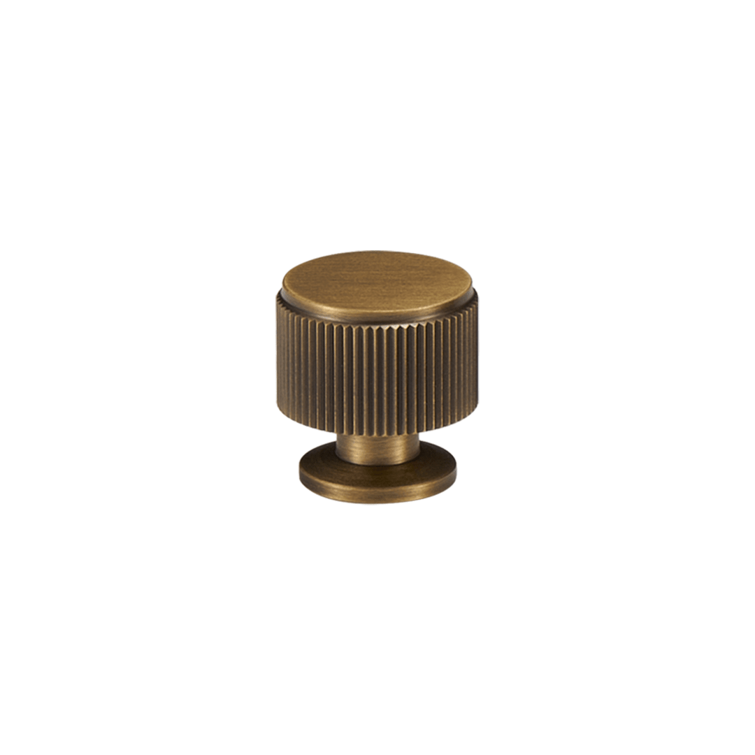 Vexel Solid Brass Knob | Bronze - Passio Interiors