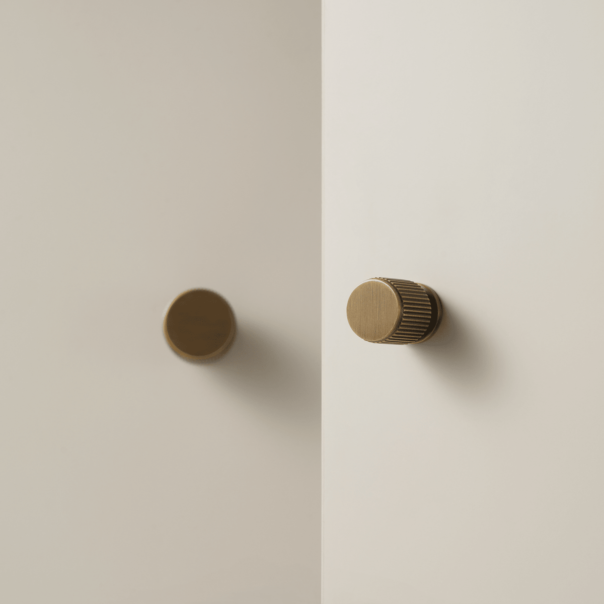 Vexel Solid Brass Knob | Bronze - Passio Interiors
