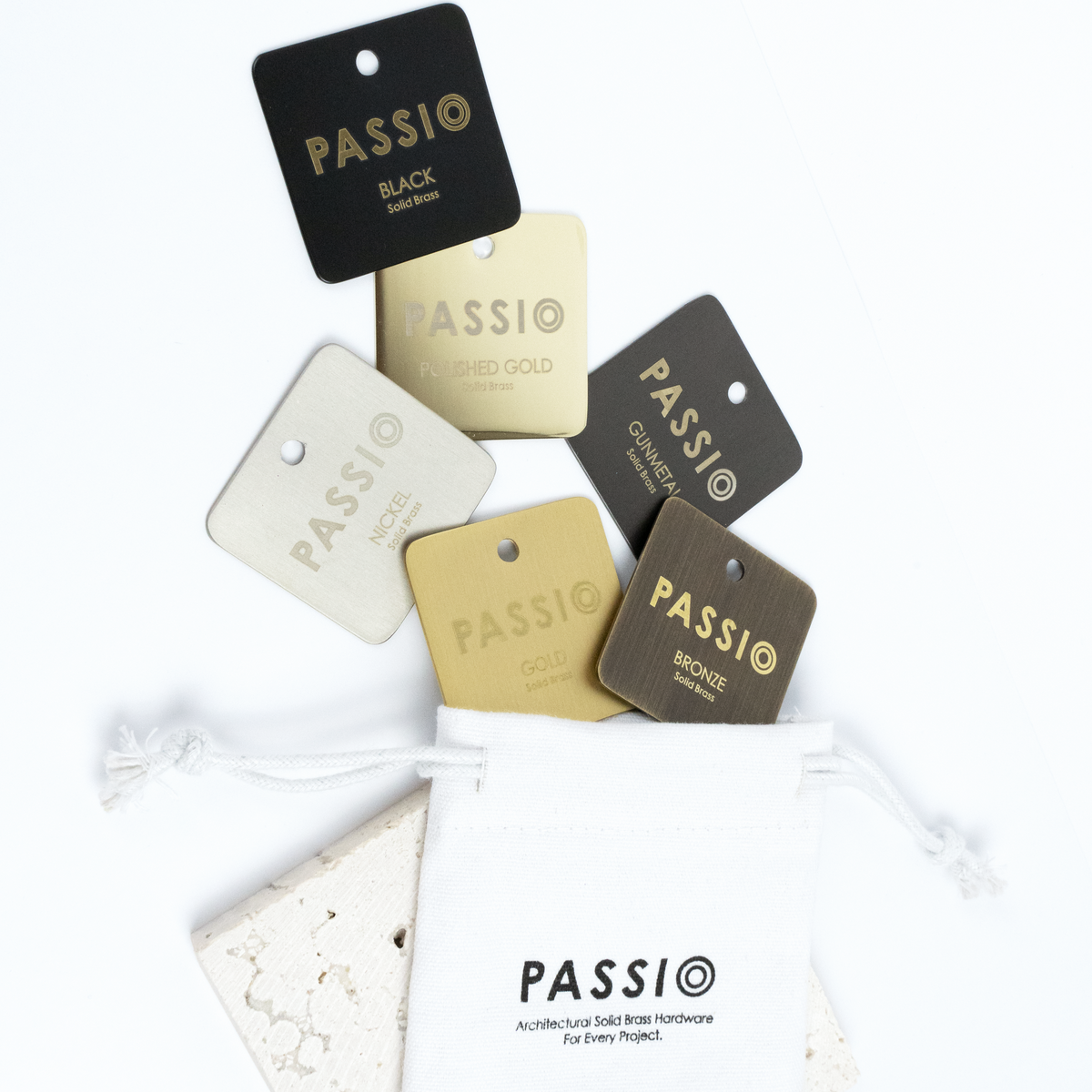 Sample Discs Brass Sample Disc | Gold - Passio Interiors