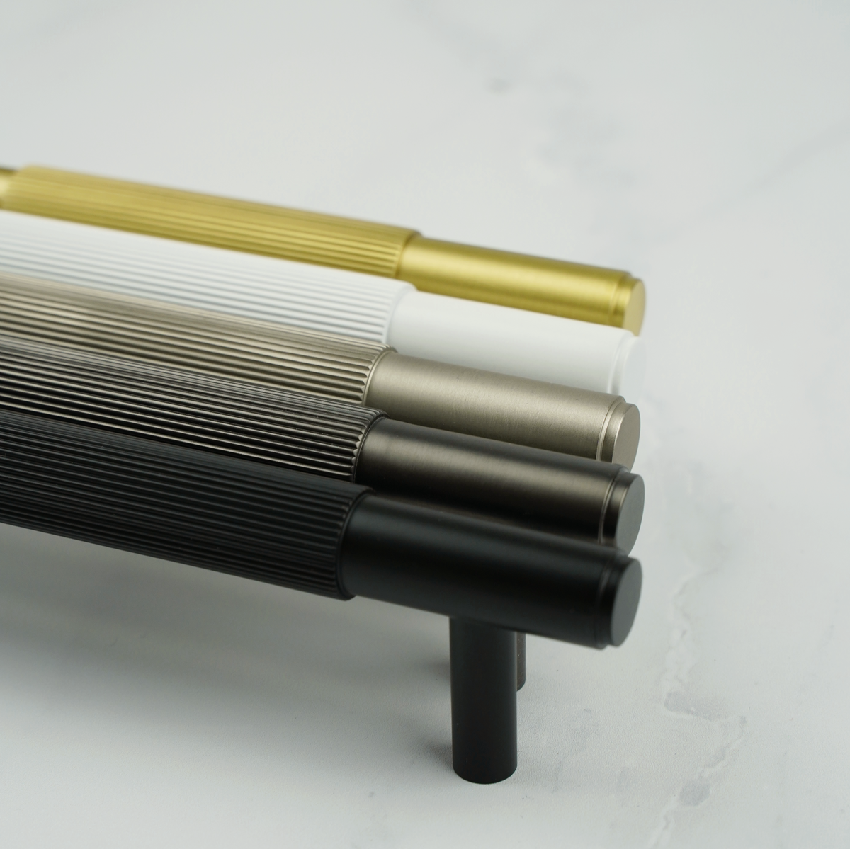Belzer Solid Brass Handle | Gunmetal XS - XL