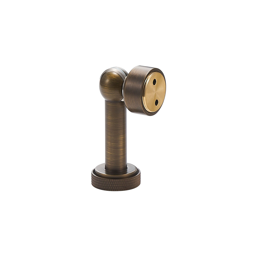 Magnetic Solid Brass Door Stop | Bronze