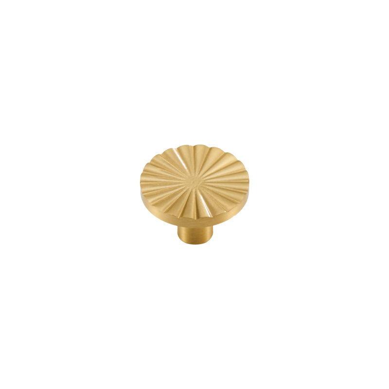 Diem Solid Brass Knob I | Gold S - M