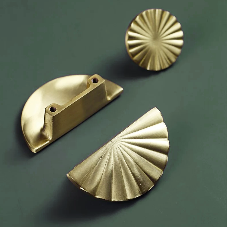 Diem Solid Brass Knob II | Gold