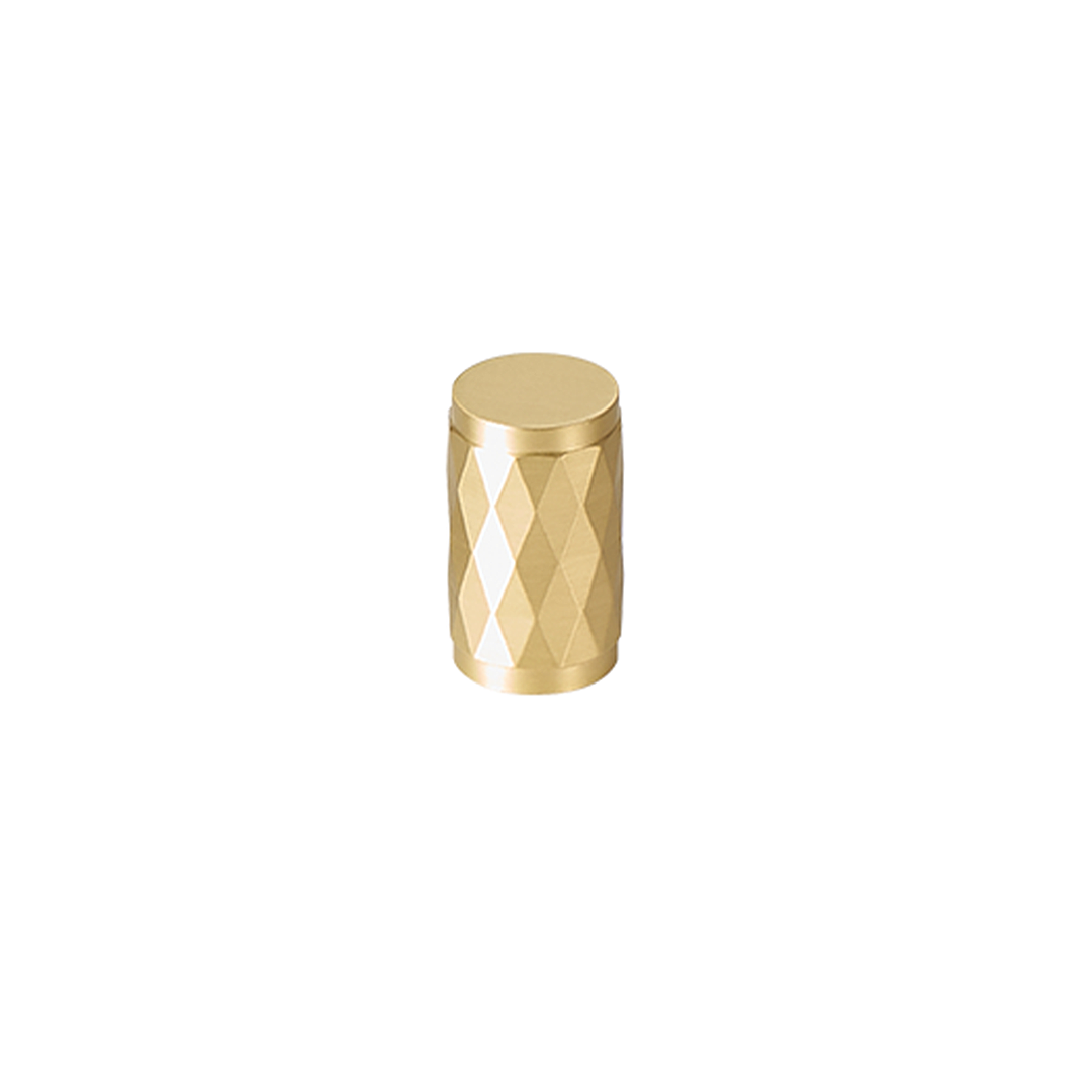Polo Solid Brass Furniture Knob | Gold