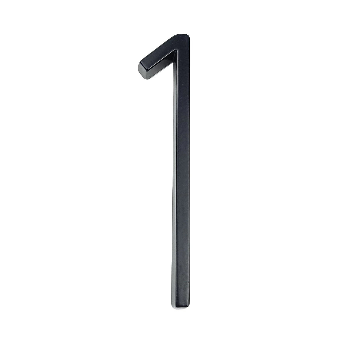 Zinc Alloy Floating House Number | Black 12cm