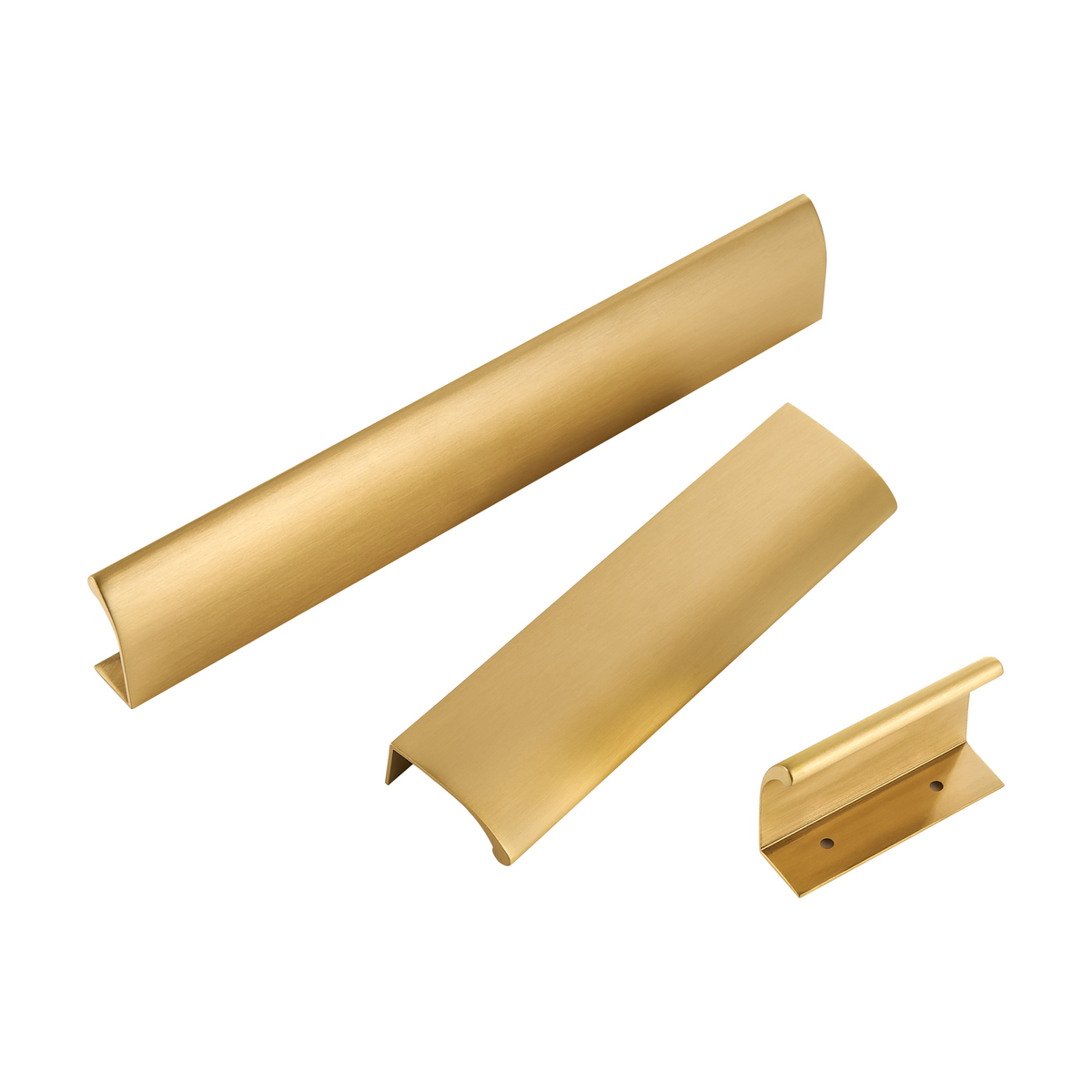 Bradley Solid Brass Handle | Gold XS - M